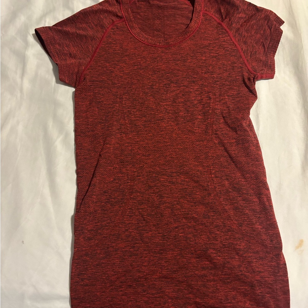 Lululemon Athletica Red Swiftly Tech